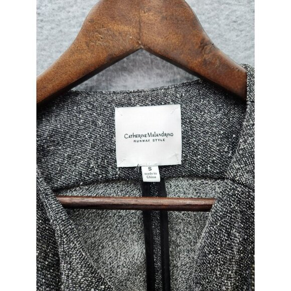 Catherine Malandrino Runway Style Asymmetrical Zip Jacket Size S - Picture 2 of 4